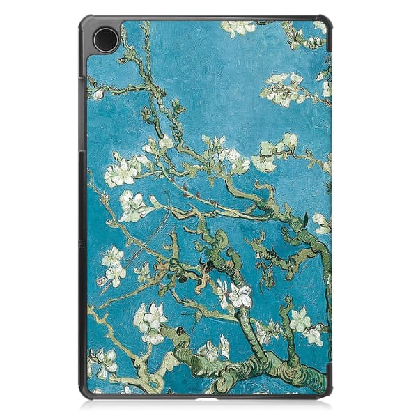 Samsung Galaxy Tab A11 Plus Fodral Tri-fold Körsbärsblommor