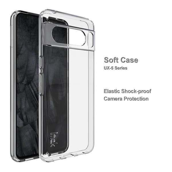 Imak TPU Skal Google Pixel 8 Pro Transparent