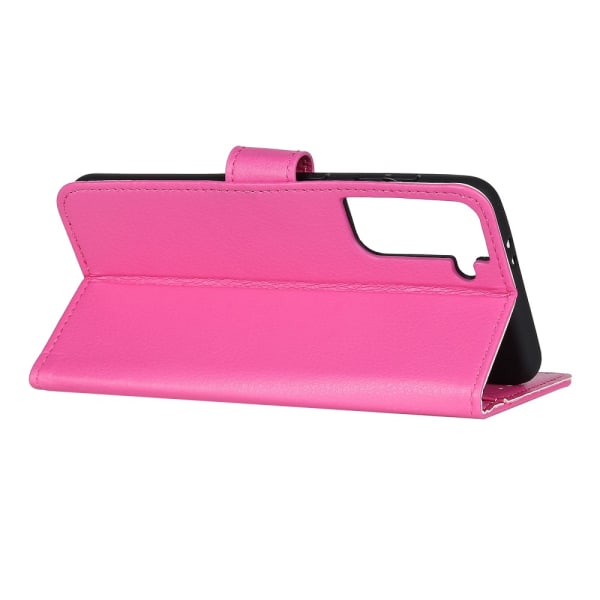 Mobilfodral Läder Samsung Galaxy S21 Plus Rosa