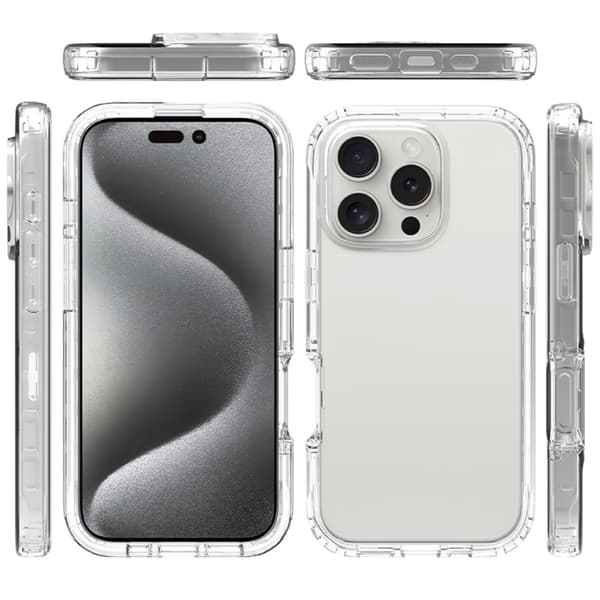 Allround Skal iPhone 16 Pro Transparent