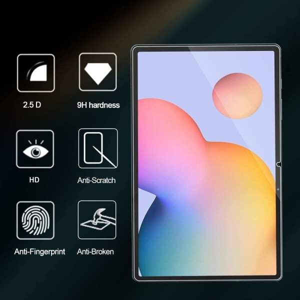Skärmskydd Samsung Galaxy Tab S7 Plus/S8 Plus 12.4 Härdat Glas 0