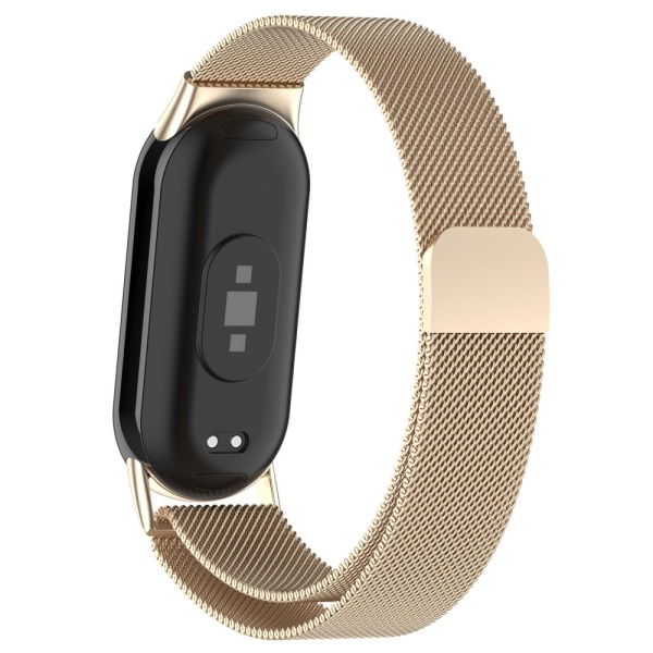 Milanese Loop Rem til Xiaomi Smart Band 8 Champagne Guld