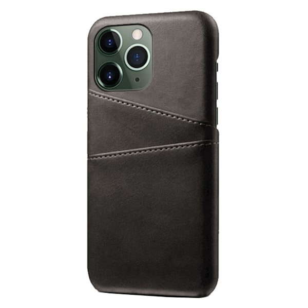 Läderskal Med Kortfack iPhone 14 Pro Svart