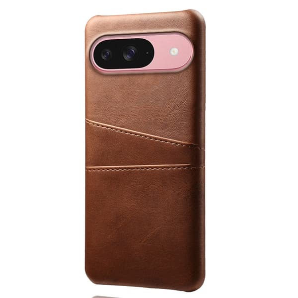 Läderskal Kortfack Google Pixel 10 Pro Brun