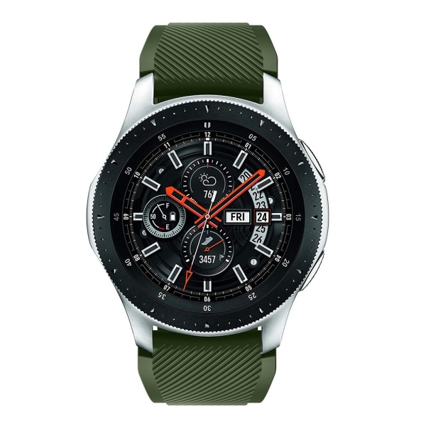 Silikone armbånd Samsung Galaxy Watch 46mm Grøn