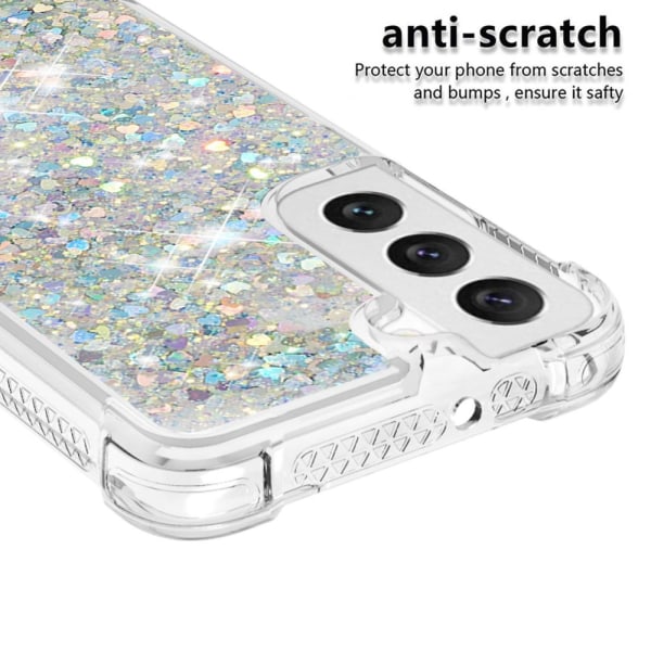 Glitter Bling TPU Case Samsung Galaxy S23 Silver