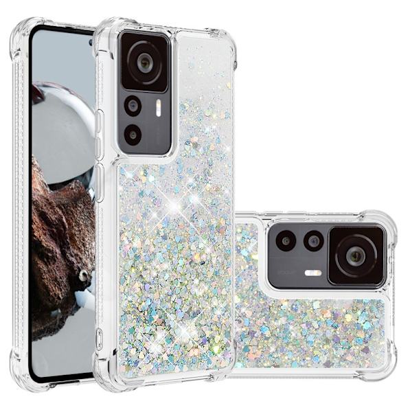 Glitter Bling TPU Case Xiaomi 12T Pro Silver