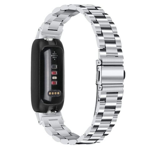 Fitbit Inspire 3 -hopeametalliranneke