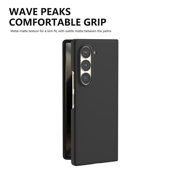 Hårdskal Gummerat Samsung Galaxy Z Fold 6 Svart