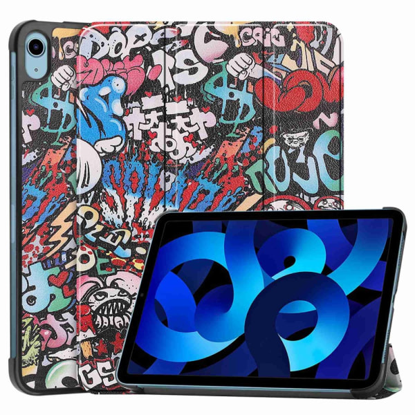 iPad 10.9 2022 (10th gen) Fodral Tri-fold Graffiti