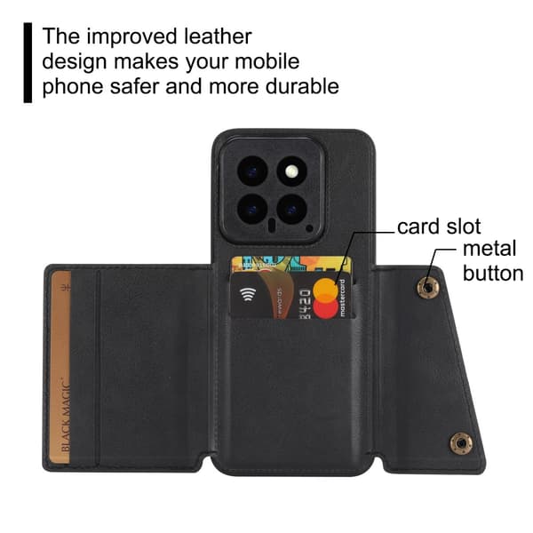 Etui med pung til Xiaomi 14 Sort
