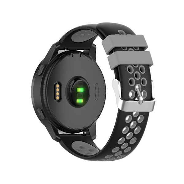 Sportarmband Samsung Galaxy Watch 46mm/Gear S3 Svart/Grå