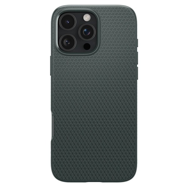Spigen iPhone 16 Pro -kuori Liquid Air Abyss Green