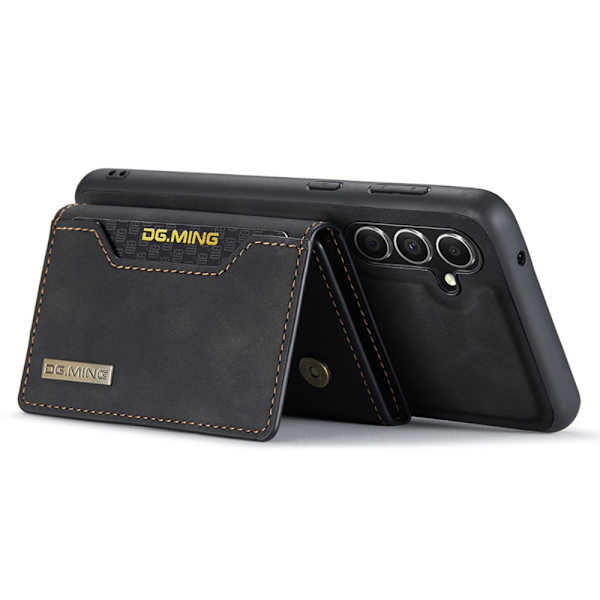 DG.MING 2 i 1 Magnetisk Kortlomme Etui Samsung Galaxy S23 FE Sort