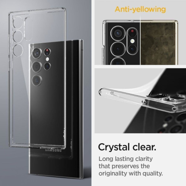 Spigen Galaxy S22 Ultra Case Liquid Crystal Clear