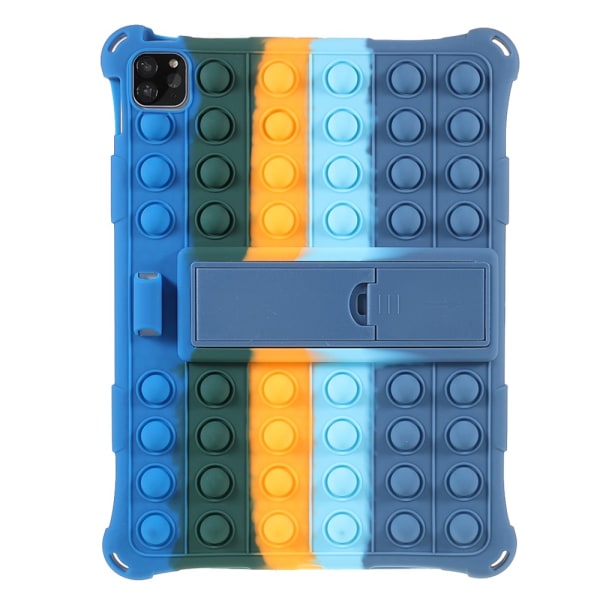 iPad Pro 11 2. sukupolvi (2020) Kuori Pop It Fidget Monisinisellä