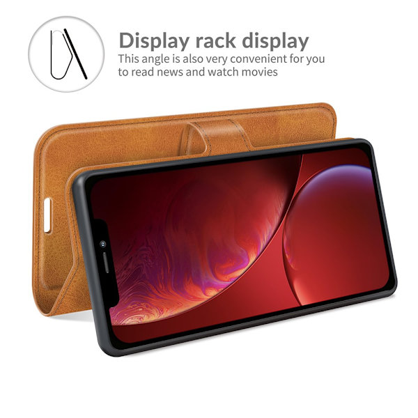 iPhone 13 Læderpung Cognac