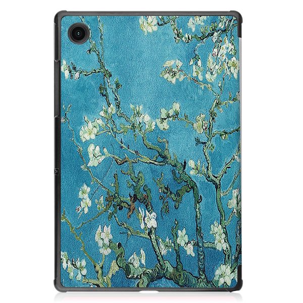 Samsung Galaxy Tab A8 10.5 Etui Tri-fold Kirsebærblomster