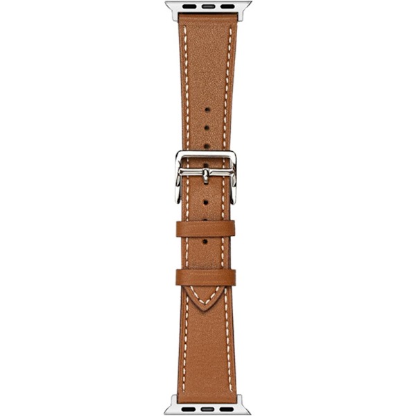 Imak Nahkainen ranneke Apple Watch Series 10 42mm Ruskea