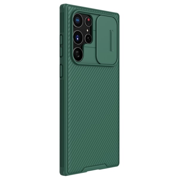 Nillkin CamShield -kotelo Samsung Galaxy S22 Ultra Green
