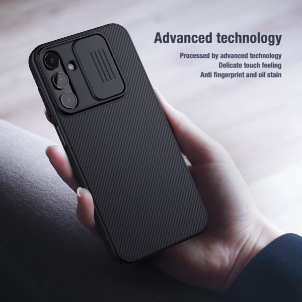Nillkin CamShield Skal Samsung Galaxy A15 Sort