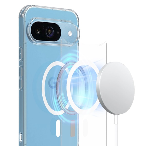 MagSafe Skal Google Pixel 9 Transparent