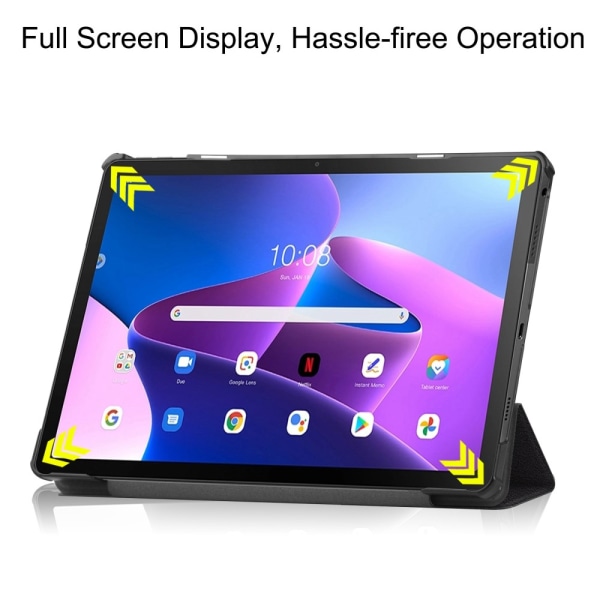 Lenovo Tab M10 Plus (3rd gen) Fodral Tri-fold Don't Touch Me