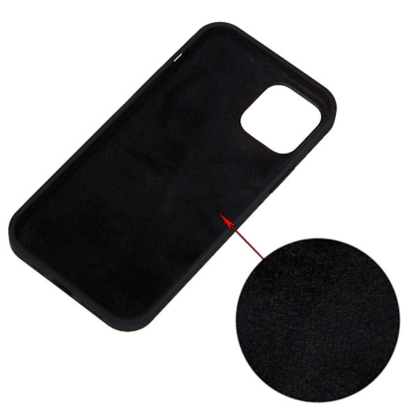 Silikonecover iPhone 15 Sort