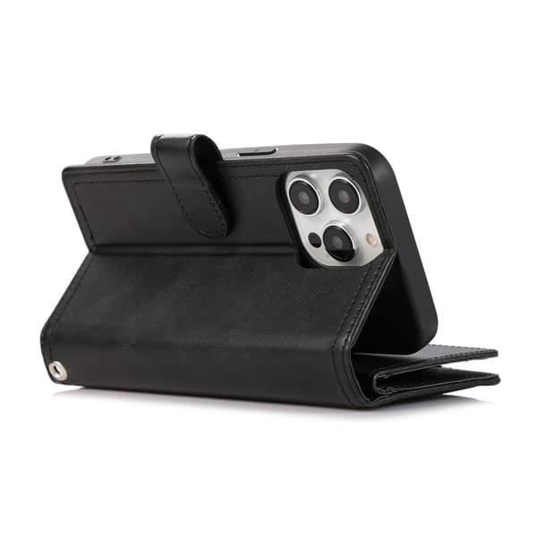 Plånboksfodral Multi-Slot iPhone 15 Pro Max Svart
