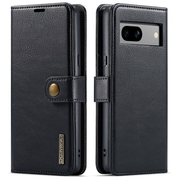 DG.MING 2-i-1 Magnet Pung Google Pixel 8a Sort