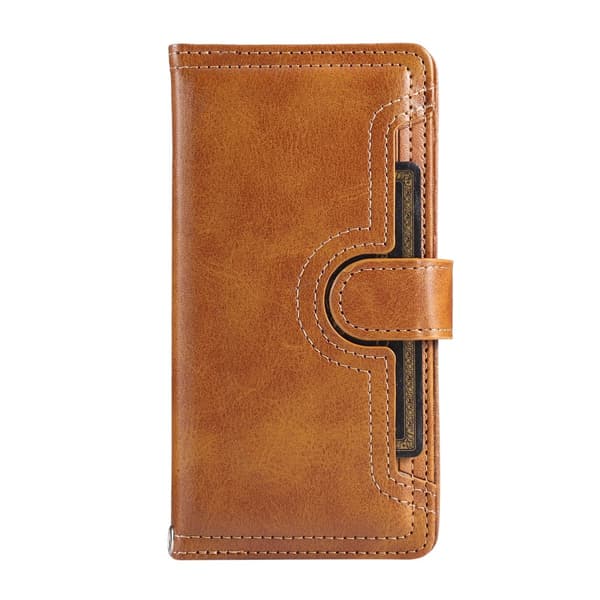 Plånboksfodral Multi-Slot Samsung Galaxy S25 Edge Cognac