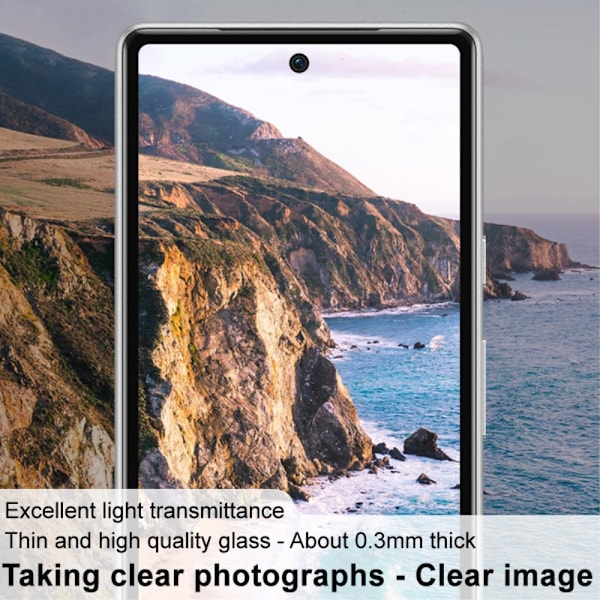 Imak 2 Pack Härdat Glas Kameraskydd Google Pixel 7a Transparent