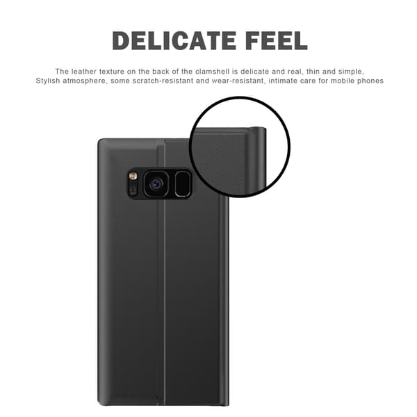 Samsung Galaxy S10 Etui Med Display Sort