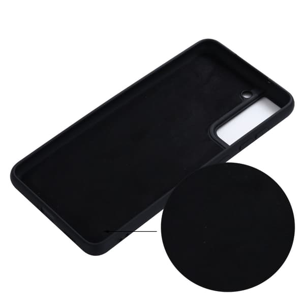 Silikonskal Samsung Galaxy S21 FE Svart