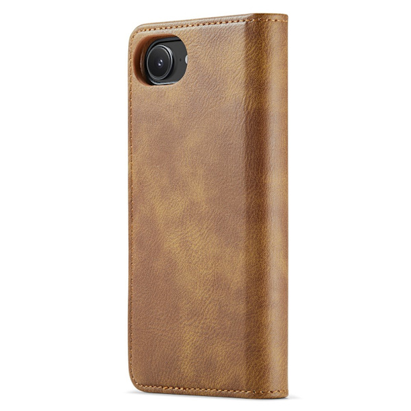 DG.MING 2-i-1 Magnet Wallet iPhone 16e Cognac
