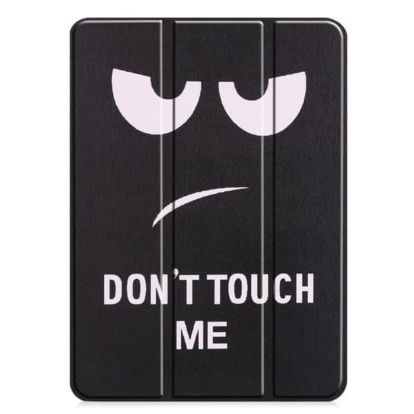 iPad Pro 11 4. generation (2022) Etui Tri-fold Don't Touch Me