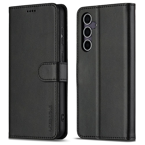LC.IMEEKE Lompakko-kotelo Samsung Galaxy A16 Musta