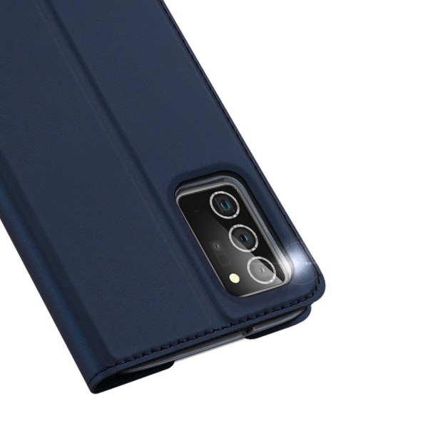 Dux Ducis Skin Pro Läderfodral Galaxy Note 20 Blå
