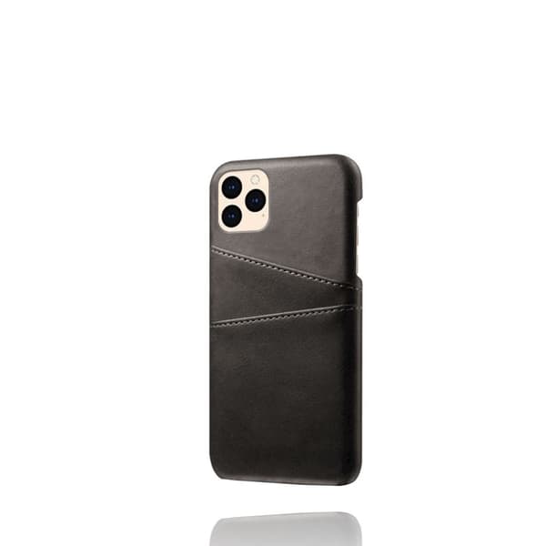 Läderskal Med Kortfack iPhone 12 Mini Svart