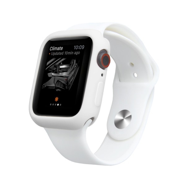 Silikonskal Till Apple Watch 44mm Vit