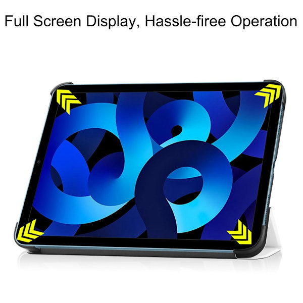 iPad 10.9 2022 (10th gen) Fodral Tri-fold Vit