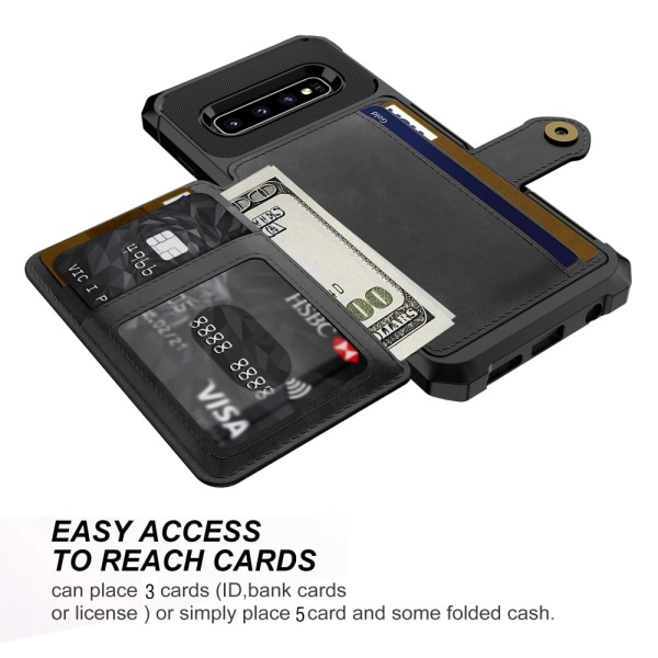 Multi-Slot Case Samsung Galaxy S10 Svart