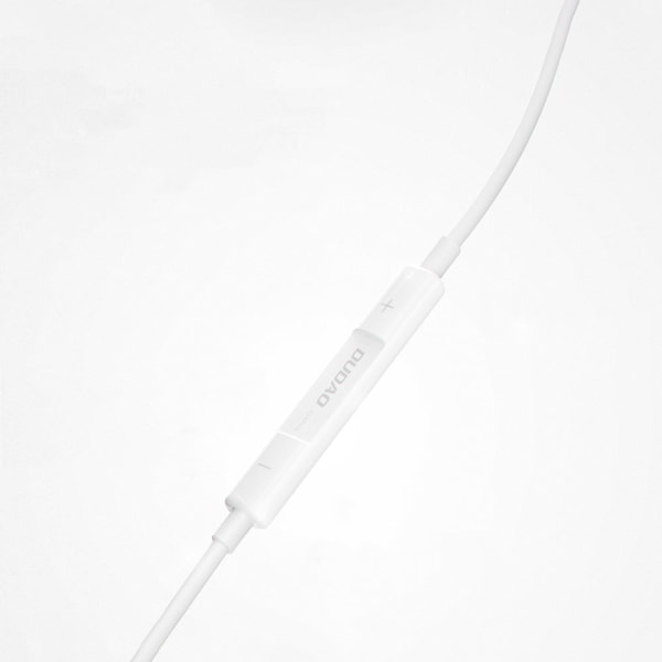 Dudao In-Ear Earpods With Lightning Connector White