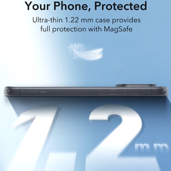 ESR Project Zero MagSafe Skal iPhone 16 Pro Max Frosted Svart