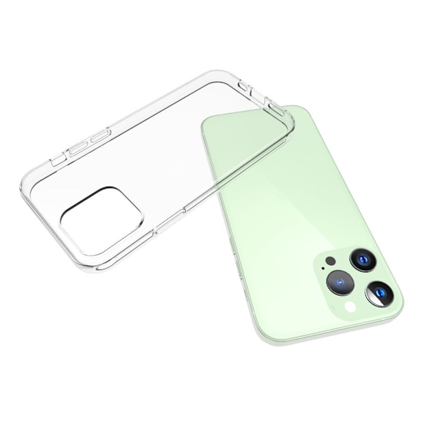 iPhone 13 Pro -kuori TPU läpinäkyvä