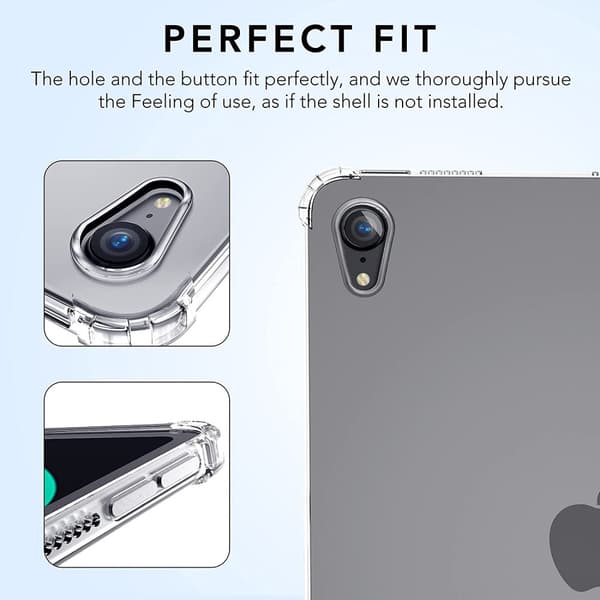 iPad Mini 7th Gen (2024) TPU Läpinäkyvä Kotelo