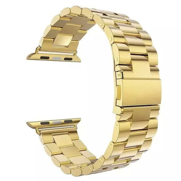 Metallarmband Apple Watch 41mm Series 9 Guld