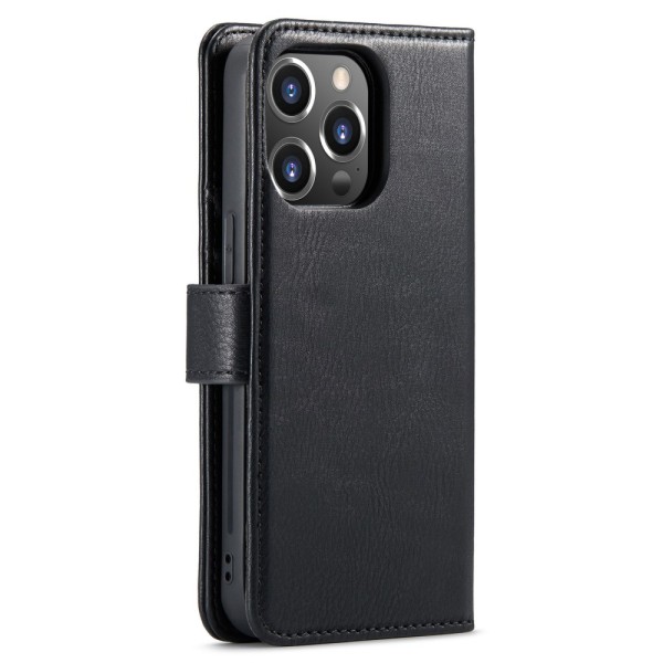 DG.MING 2-i-1 Magnet Pung iPhone 14 Pro Max Sort