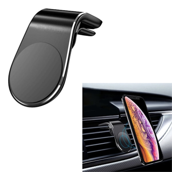 Magnetisk Bilholder Til Smartphones Sort