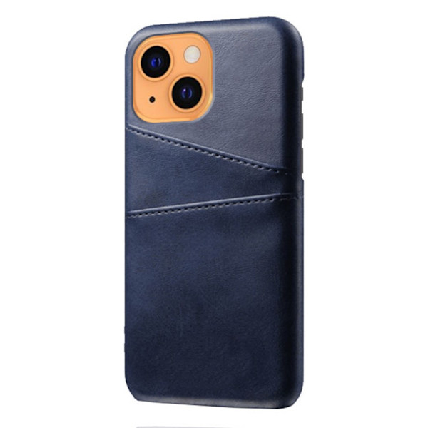 Läderskal Med Kortfack iPhone 13 Mini Blå